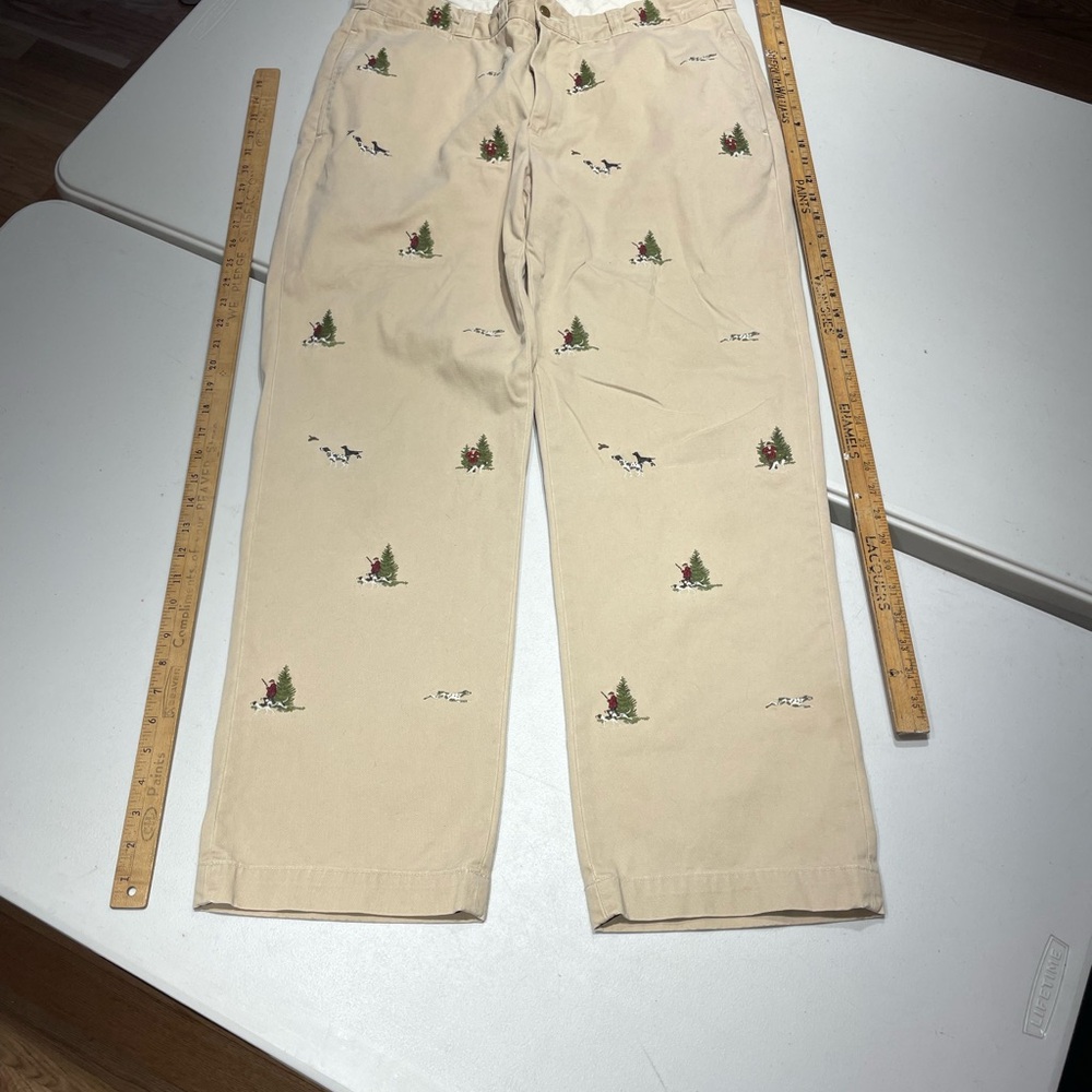 Polo Ralph Lauren size 36/30 "Outdoor Apparel" Embroidered Chinos